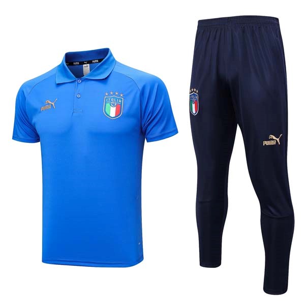 Polo Italia Conjunto Completo 2023/24 Azul 4